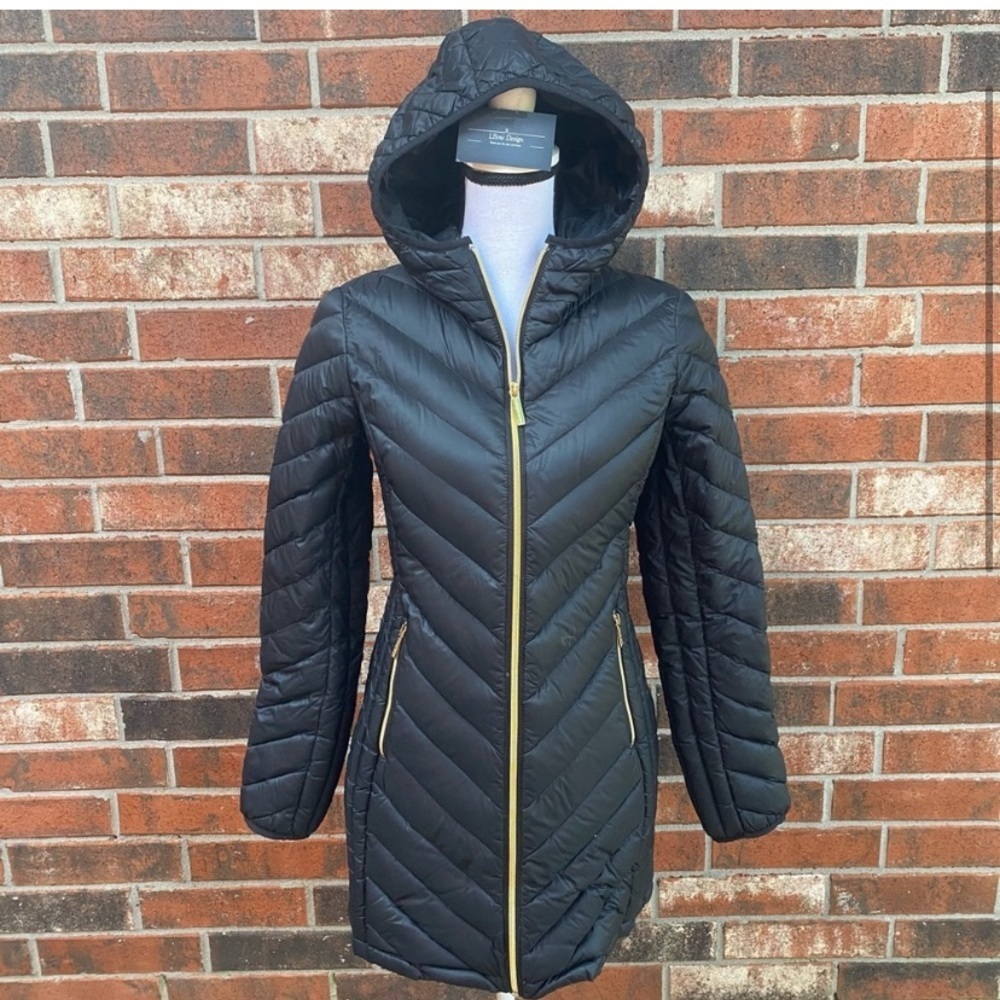 Michael Michael Kors Packable Down Fill Jacket Size XS - Picture 3 of 15